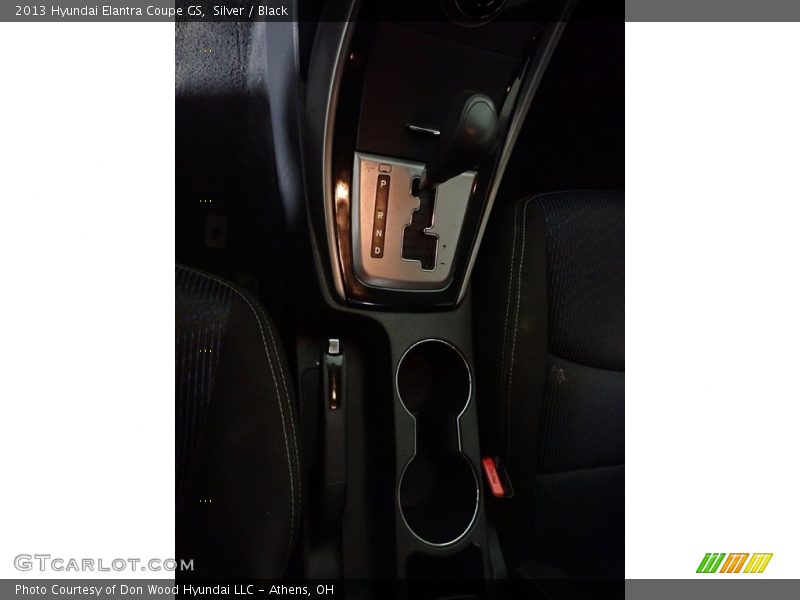 Silver / Black 2013 Hyundai Elantra Coupe GS