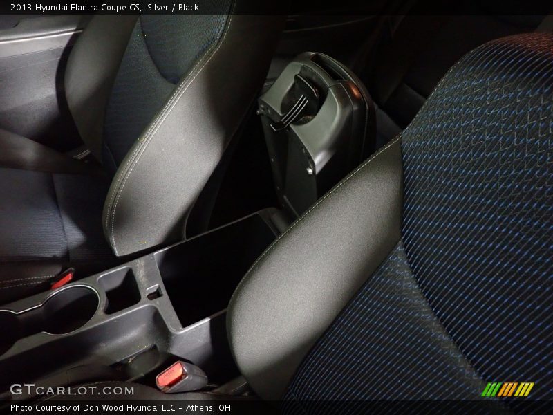 Silver / Black 2013 Hyundai Elantra Coupe GS