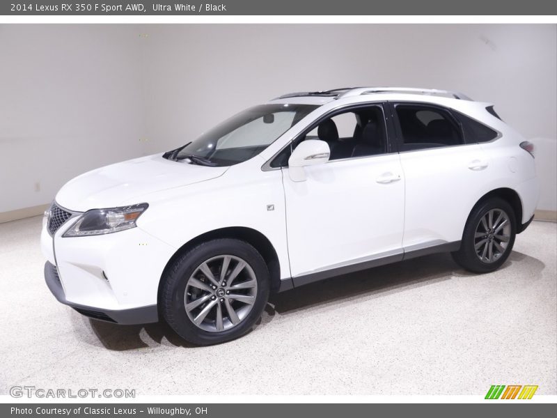 Ultra White / Black 2014 Lexus RX 350 F Sport AWD