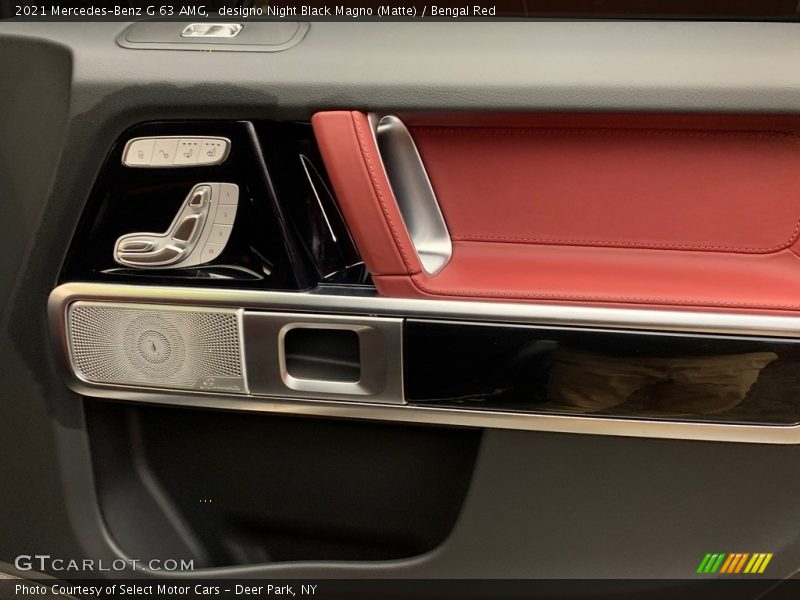 designo Night Black Magno (Matte) / Bengal Red 2021 Mercedes-Benz G 63 AMG