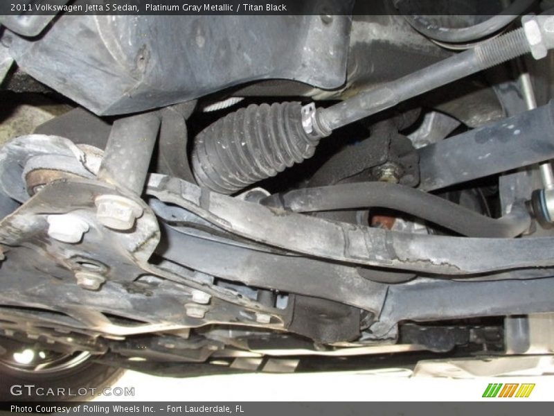 Platinum Gray Metallic / Titan Black 2011 Volkswagen Jetta S Sedan