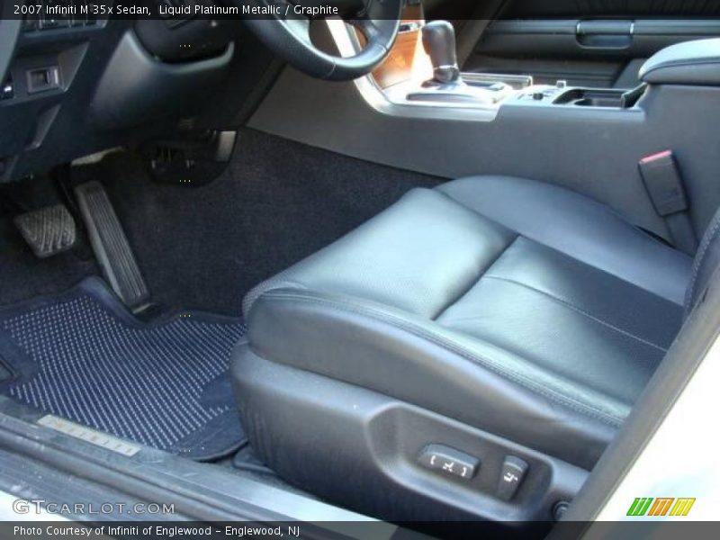 Liquid Platinum Metallic / Graphite 2007 Infiniti M 35x Sedan