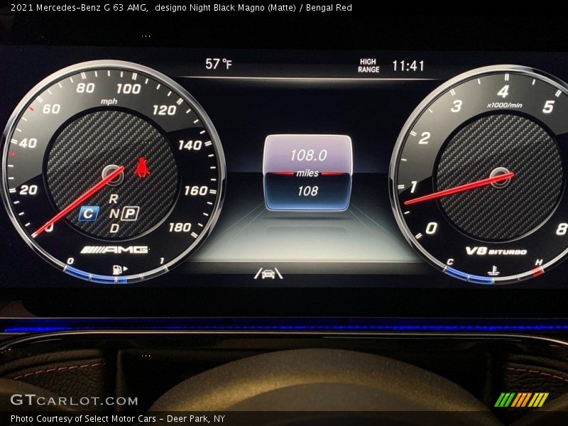 designo Night Black Magno (Matte) / Bengal Red 2021 Mercedes-Benz G 63 AMG