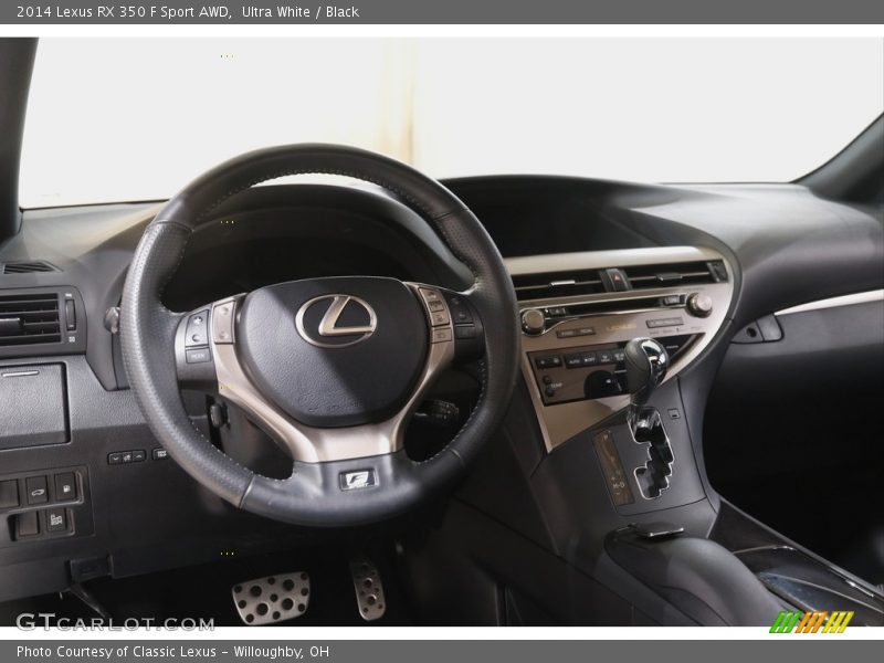 Ultra White / Black 2014 Lexus RX 350 F Sport AWD
