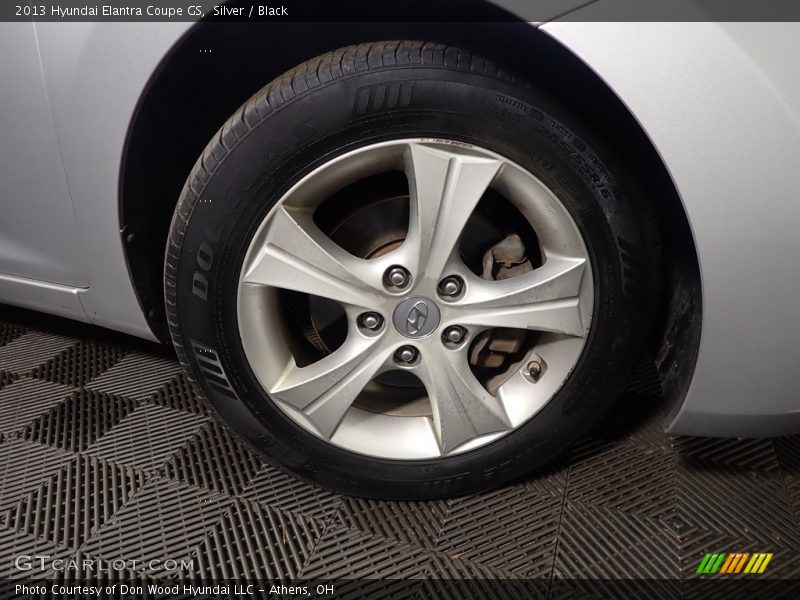 Silver / Black 2013 Hyundai Elantra Coupe GS