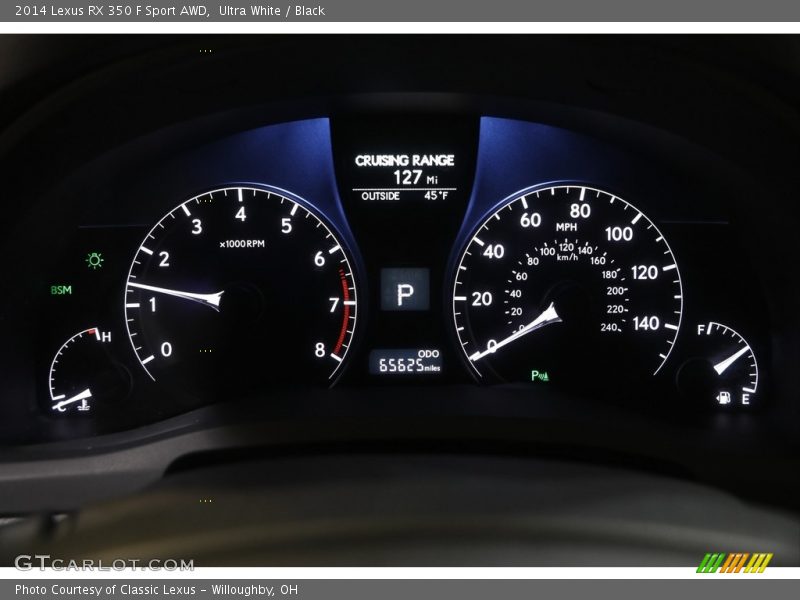 Ultra White / Black 2014 Lexus RX 350 F Sport AWD