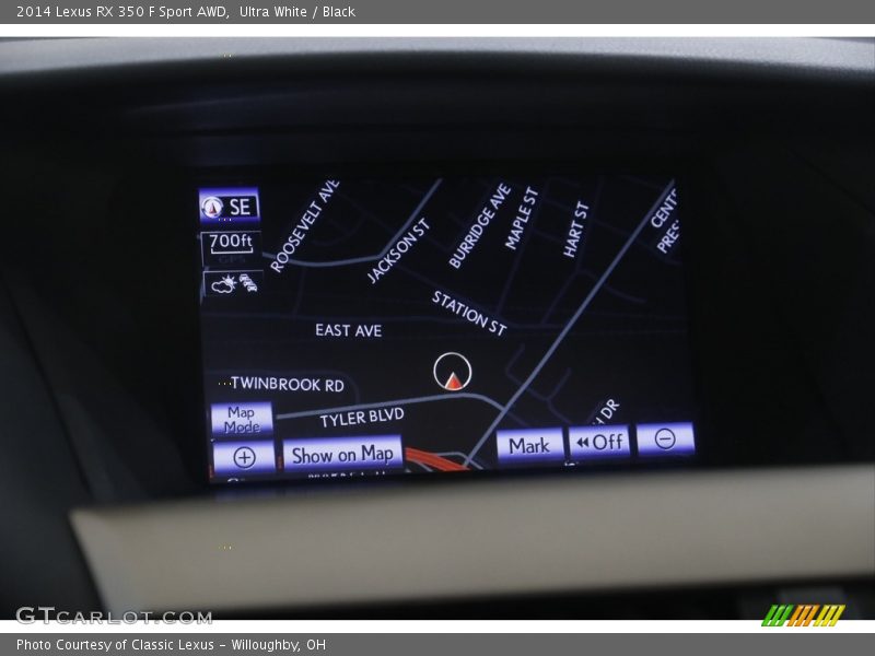 Ultra White / Black 2014 Lexus RX 350 F Sport AWD