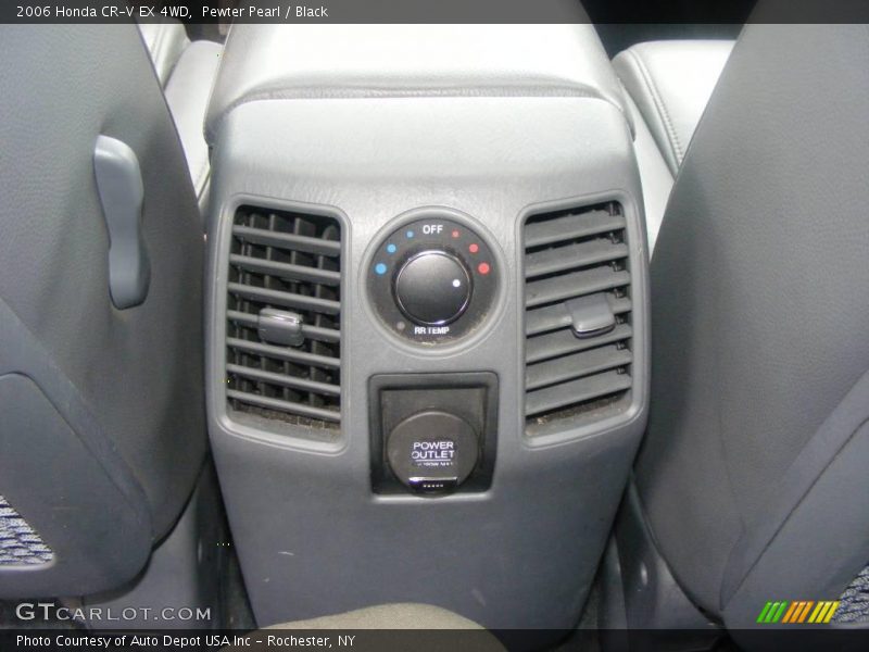 Pewter Pearl / Black 2006 Honda CR-V EX 4WD