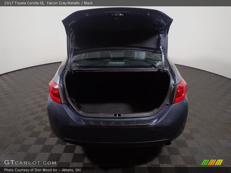 Falcon Gray Metallic / Black 2017 Toyota Corolla SE