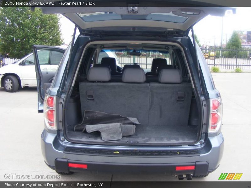 Pewter Pearl / Black 2006 Honda CR-V EX 4WD