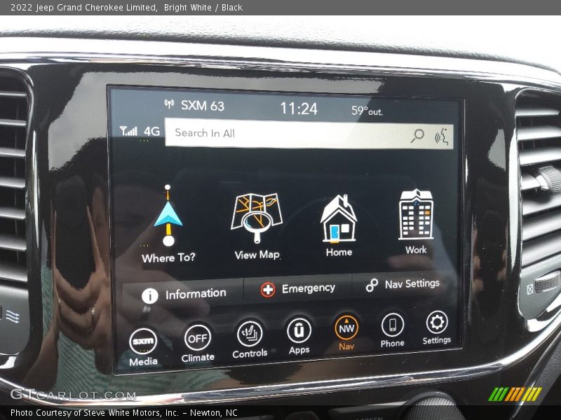 Controls of 2022 Grand Cherokee Limited
