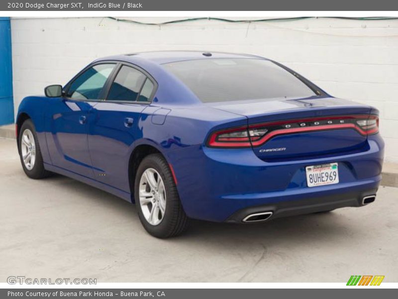 IndiGo Blue / Black 2020 Dodge Charger SXT