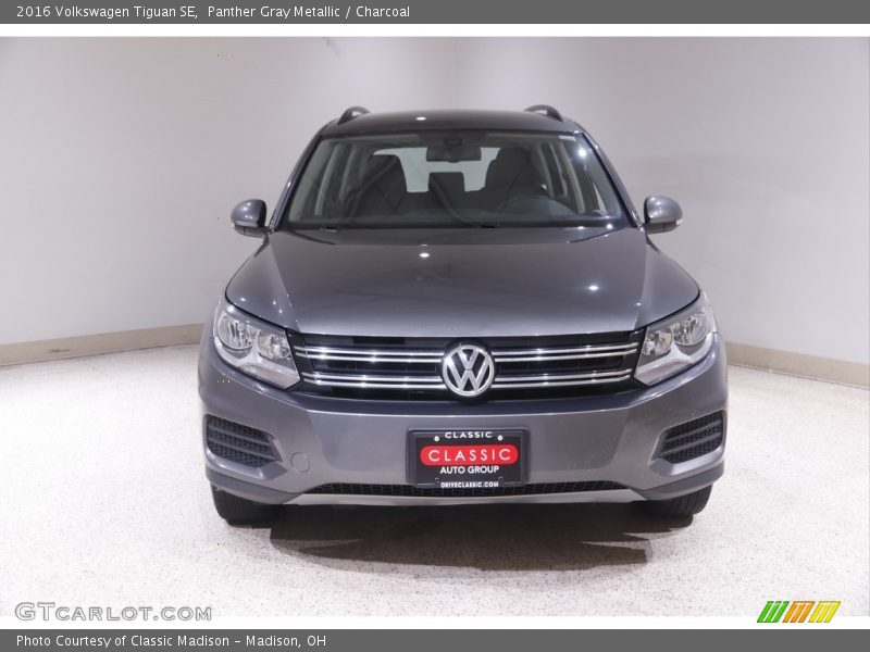 Panther Gray Metallic / Charcoal 2016 Volkswagen Tiguan SE