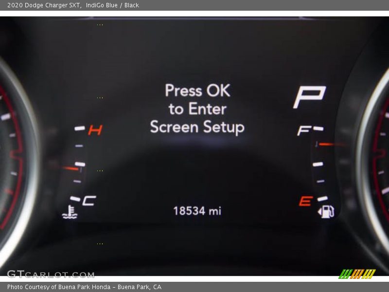 IndiGo Blue / Black 2020 Dodge Charger SXT