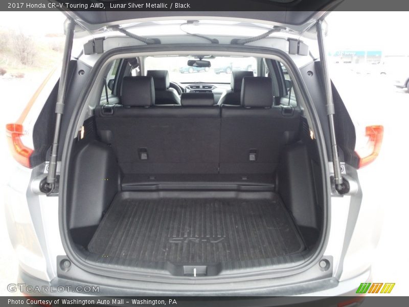 Lunar Silver Metallic / Black 2017 Honda CR-V Touring AWD