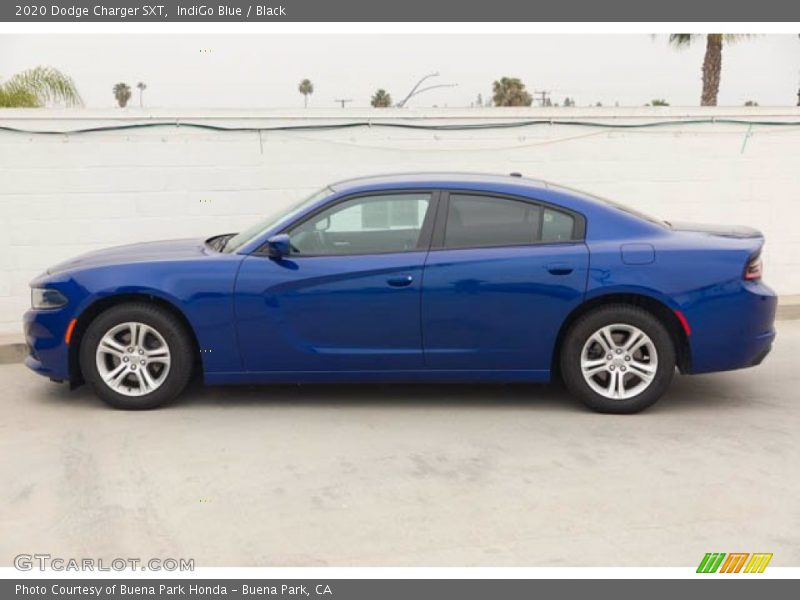 IndiGo Blue / Black 2020 Dodge Charger SXT