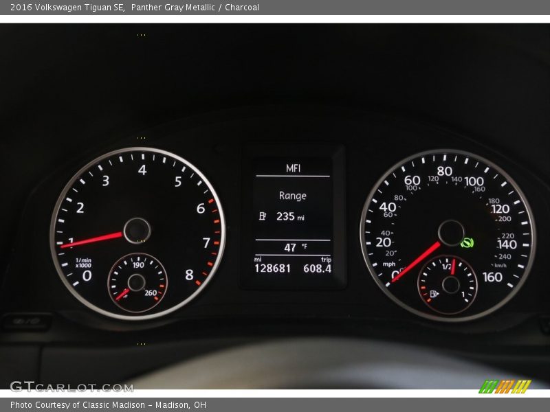  2016 Tiguan SE SE Gauges