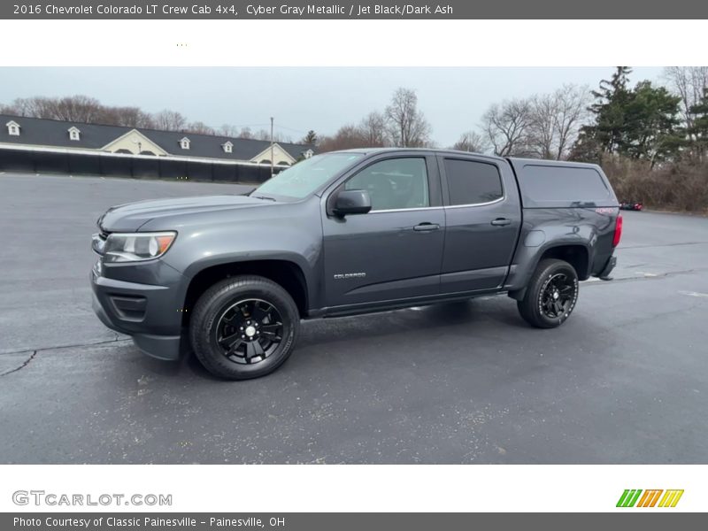 Cyber Gray Metallic / Jet Black/Dark Ash 2016 Chevrolet Colorado LT Crew Cab 4x4