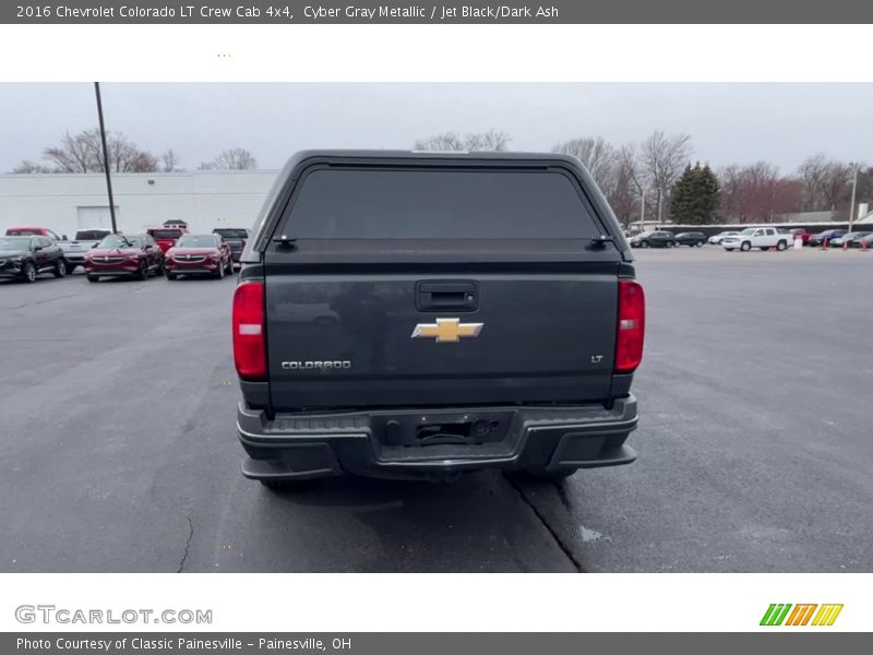 Cyber Gray Metallic / Jet Black/Dark Ash 2016 Chevrolet Colorado LT Crew Cab 4x4
