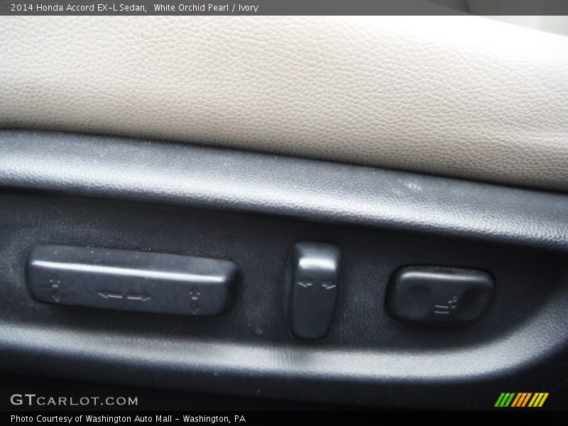 White Orchid Pearl / Ivory 2014 Honda Accord EX-L Sedan