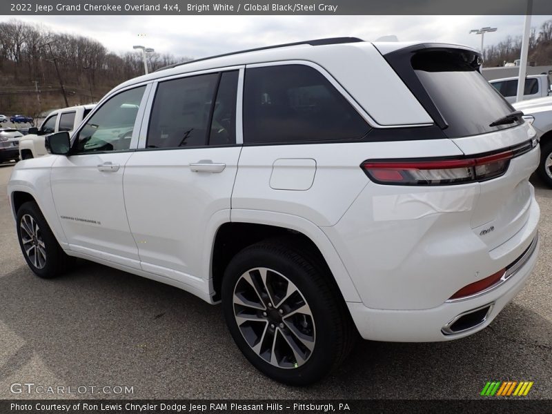 Bright White / Global Black/Steel Gray 2022 Jeep Grand Cherokee Overland 4x4