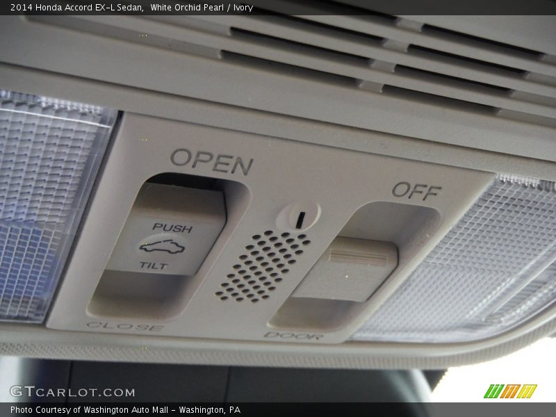 White Orchid Pearl / Ivory 2014 Honda Accord EX-L Sedan