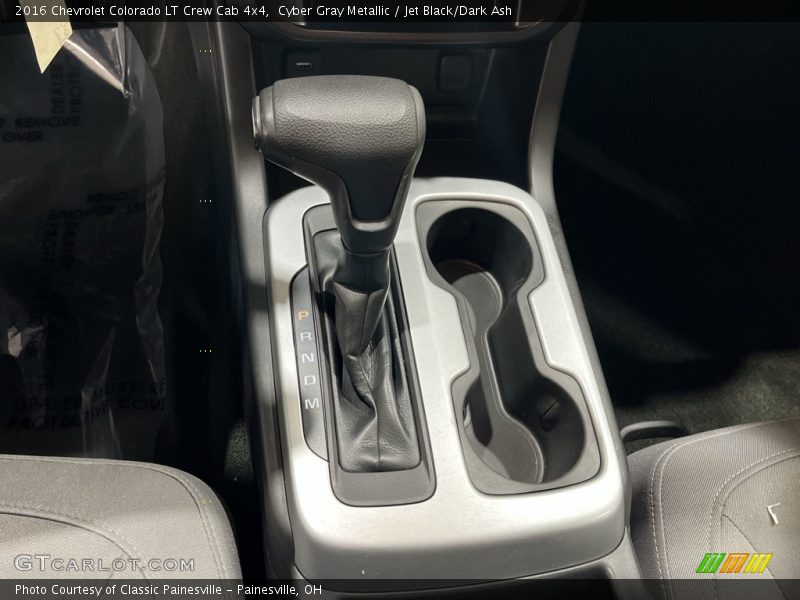Cyber Gray Metallic / Jet Black/Dark Ash 2016 Chevrolet Colorado LT Crew Cab 4x4