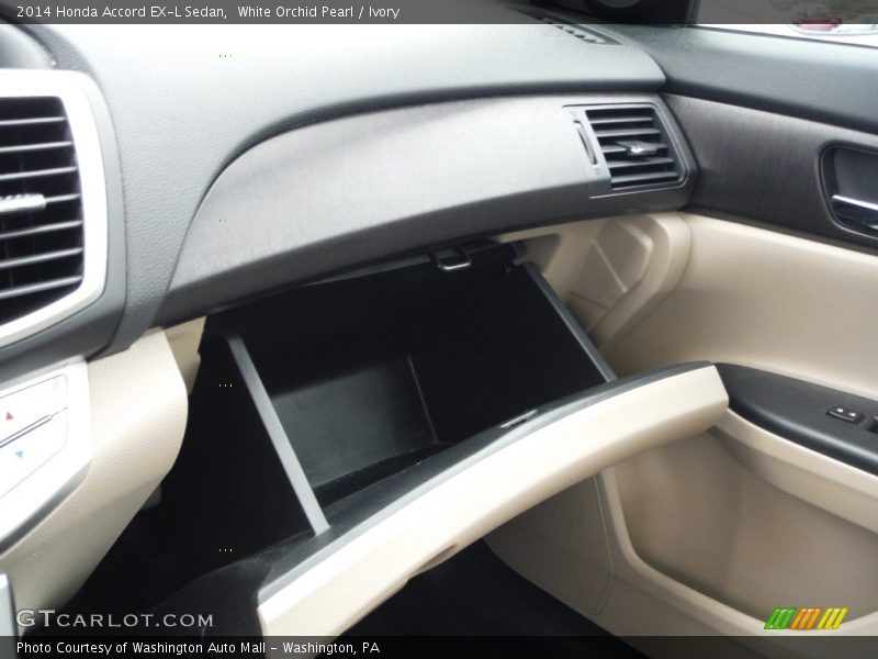 White Orchid Pearl / Ivory 2014 Honda Accord EX-L Sedan