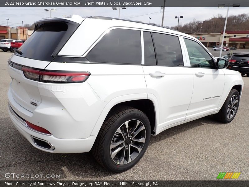 Bright White / Global Black/Steel Gray 2022 Jeep Grand Cherokee Overland 4x4