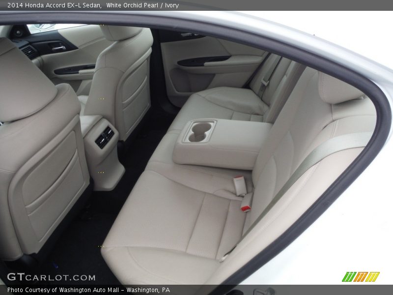 White Orchid Pearl / Ivory 2014 Honda Accord EX-L Sedan