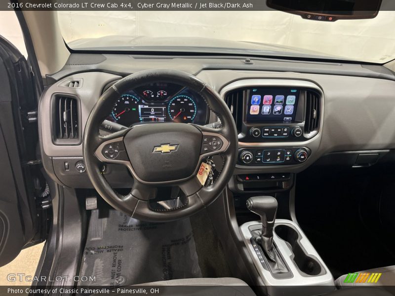 Cyber Gray Metallic / Jet Black/Dark Ash 2016 Chevrolet Colorado LT Crew Cab 4x4