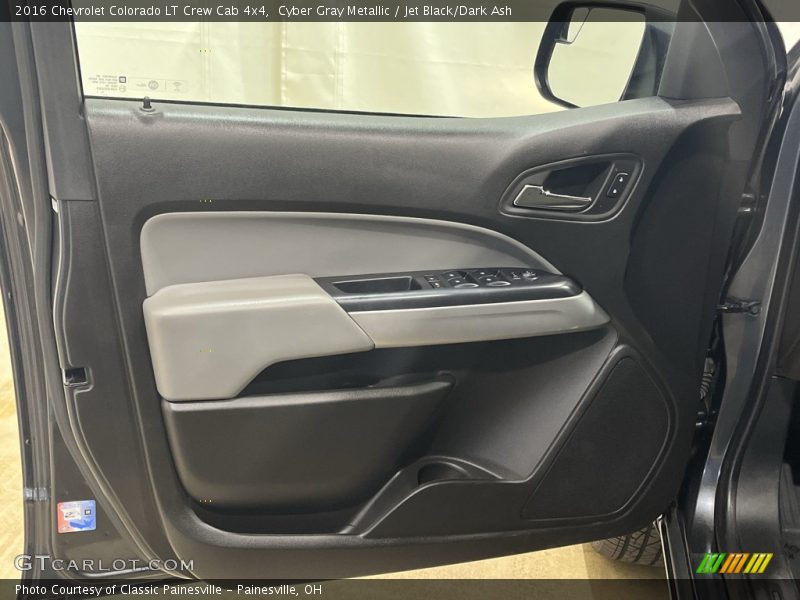 Cyber Gray Metallic / Jet Black/Dark Ash 2016 Chevrolet Colorado LT Crew Cab 4x4