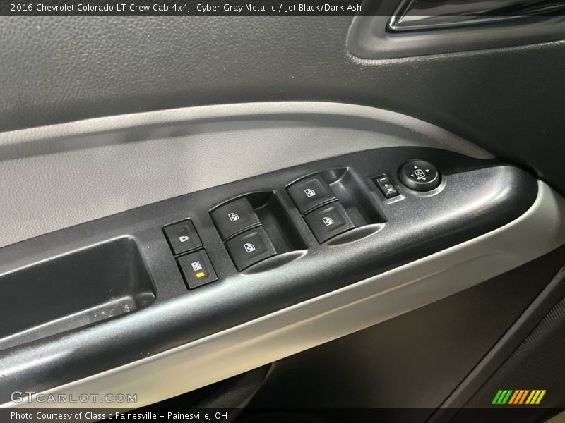 Cyber Gray Metallic / Jet Black/Dark Ash 2016 Chevrolet Colorado LT Crew Cab 4x4