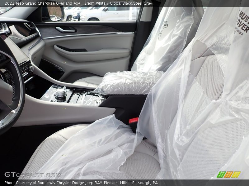 Bright White / Global Black/Steel Gray 2022 Jeep Grand Cherokee Overland 4x4
