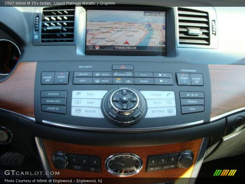 Liquid Platinum Metallic / Graphite 2007 Infiniti M 35x Sedan