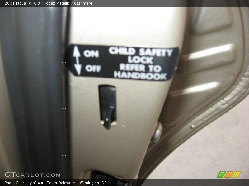 Topaz Metallic / Cashmere 2001 Jaguar XJ XJ8