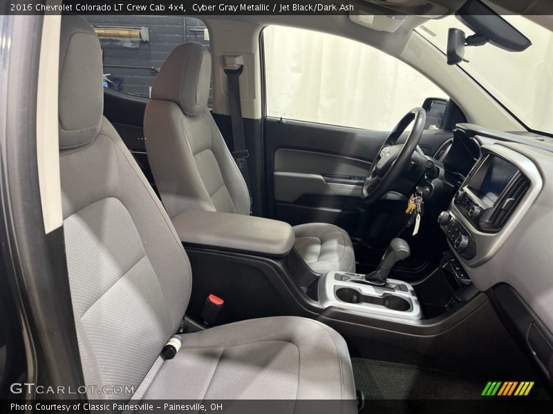 Cyber Gray Metallic / Jet Black/Dark Ash 2016 Chevrolet Colorado LT Crew Cab 4x4
