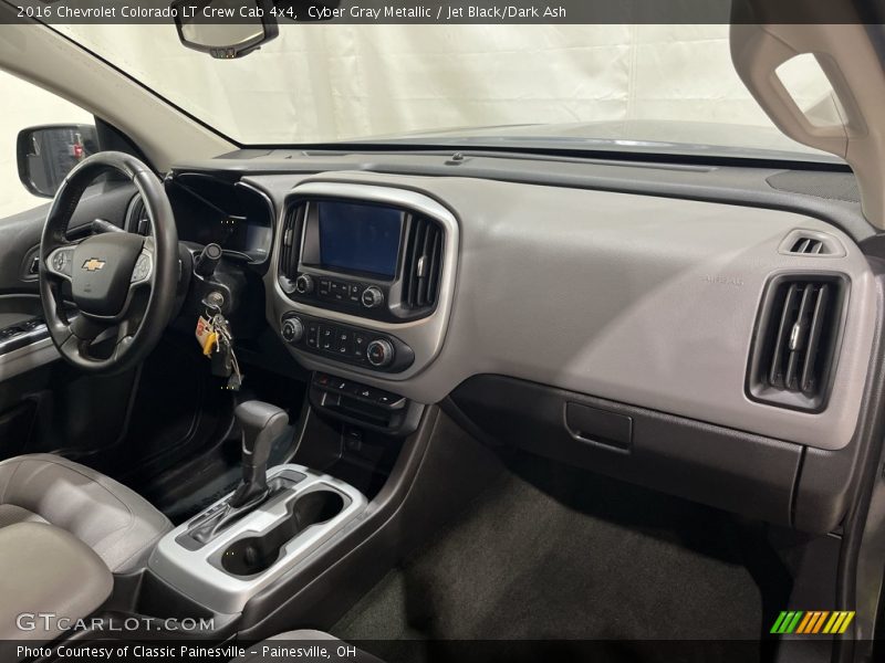 Cyber Gray Metallic / Jet Black/Dark Ash 2016 Chevrolet Colorado LT Crew Cab 4x4