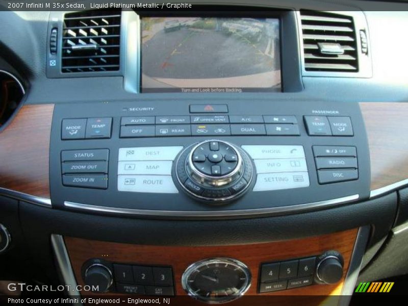 Liquid Platinum Metallic / Graphite 2007 Infiniti M 35x Sedan