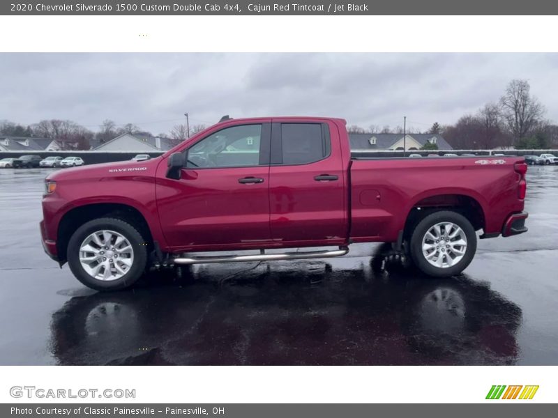  2020 Silverado 1500 Custom Double Cab 4x4 Cajun Red Tintcoat