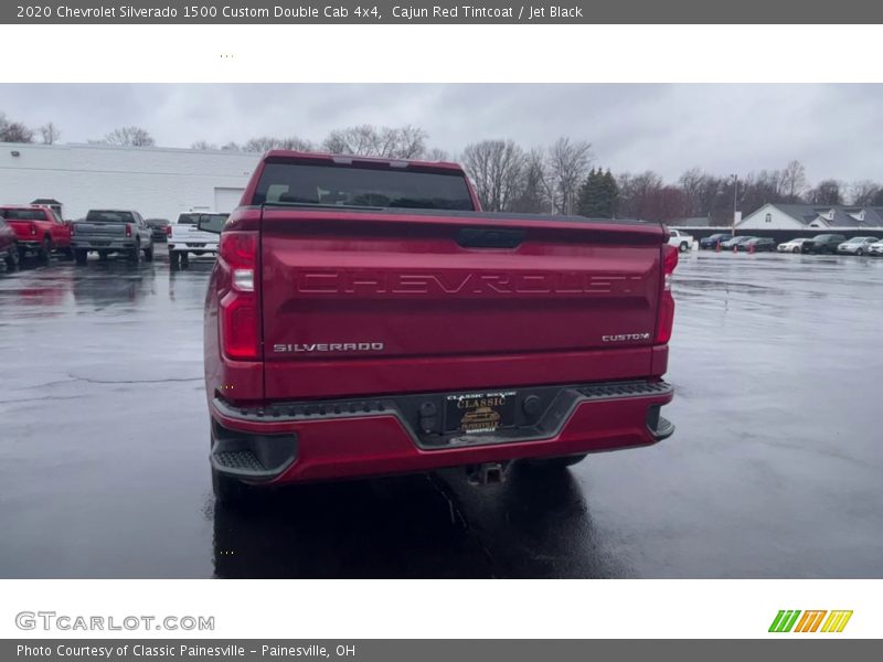 Cajun Red Tintcoat / Jet Black 2020 Chevrolet Silverado 1500 Custom Double Cab 4x4