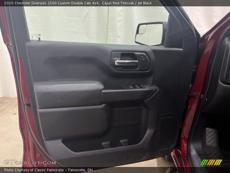 Cajun Red Tintcoat / Jet Black 2020 Chevrolet Silverado 1500 Custom Double Cab 4x4