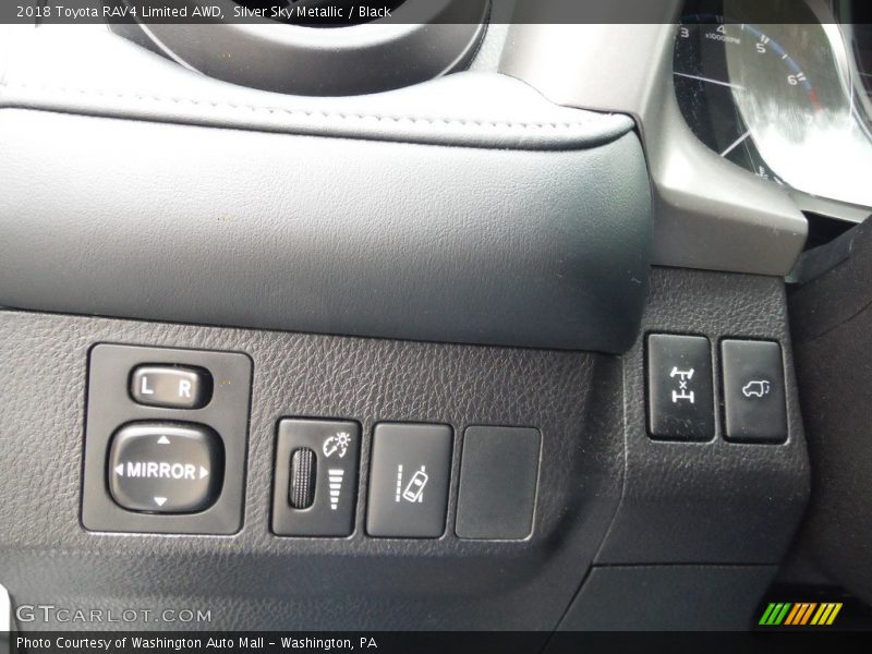 Silver Sky Metallic / Black 2018 Toyota RAV4 Limited AWD