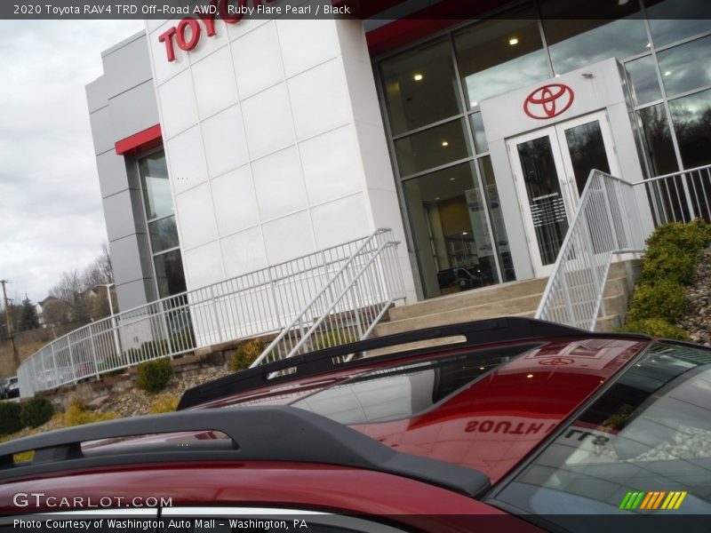 Ruby Flare Pearl / Black 2020 Toyota RAV4 TRD Off-Road AWD
