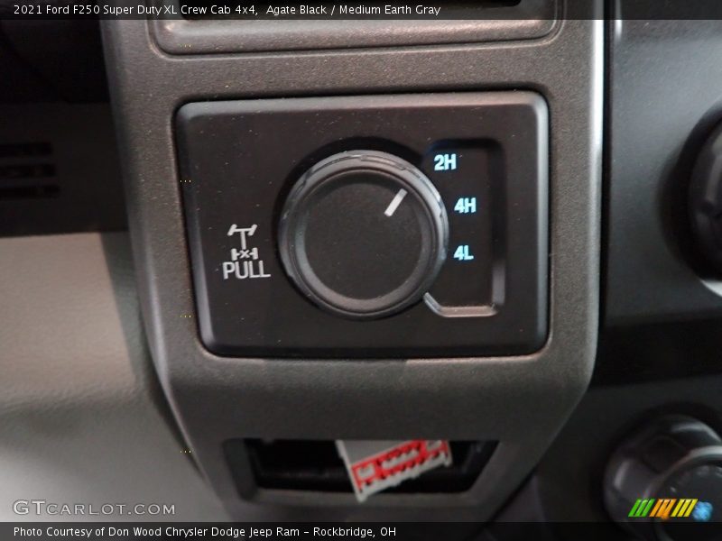 Agate Black / Medium Earth Gray 2021 Ford F250 Super Duty XL Crew Cab 4x4