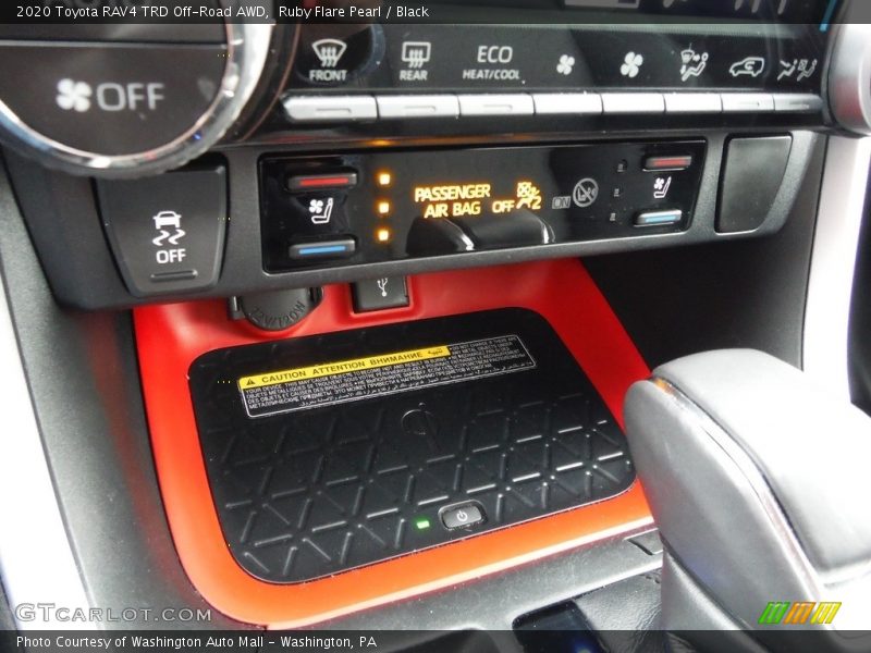 Ruby Flare Pearl / Black 2020 Toyota RAV4 TRD Off-Road AWD