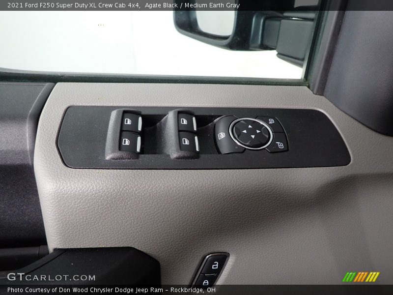 Agate Black / Medium Earth Gray 2021 Ford F250 Super Duty XL Crew Cab 4x4