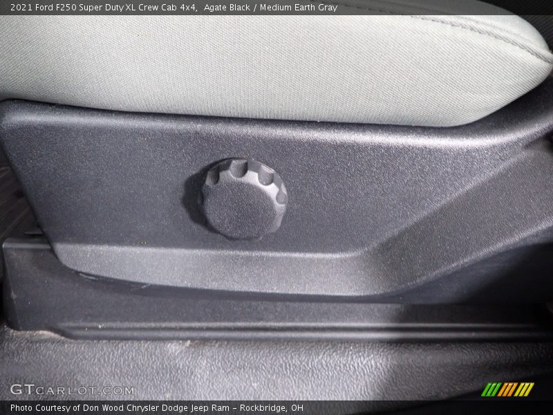 Agate Black / Medium Earth Gray 2021 Ford F250 Super Duty XL Crew Cab 4x4