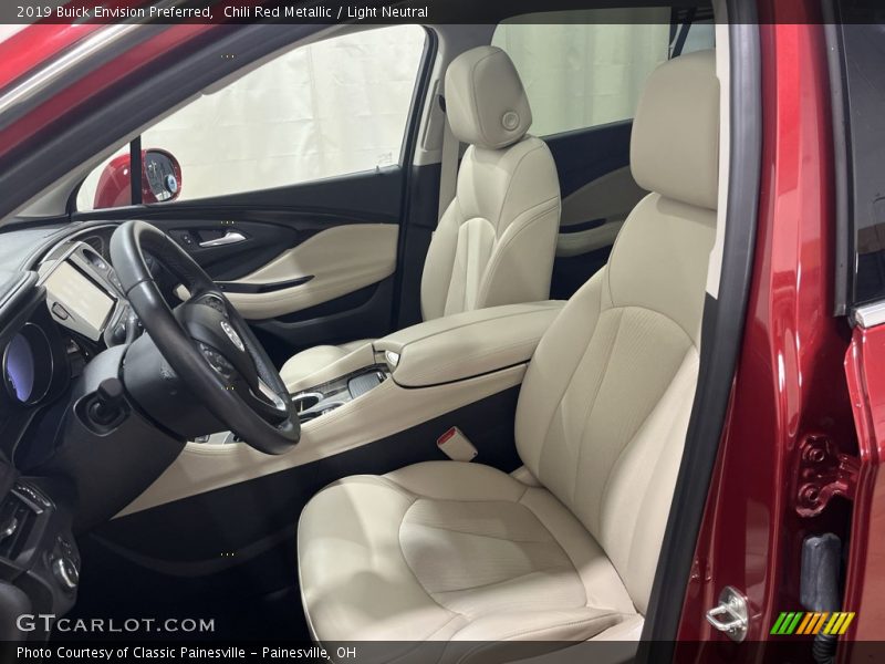 Chili Red Metallic / Light Neutral 2019 Buick Envision Preferred