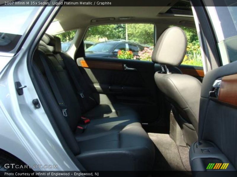 Liquid Platinum Metallic / Graphite 2007 Infiniti M 35x Sedan